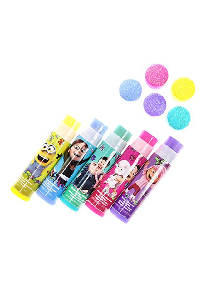 Despicable Me 5-Piece Townley Girl 3 Super Sparkly Lip Gloss Set Multicolour - Image 1