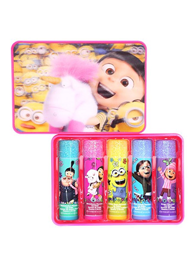 Despicable Me 5-Piece Townley Girl 3 Super Sparkly Lip Gloss Set Multicolour - Image 2