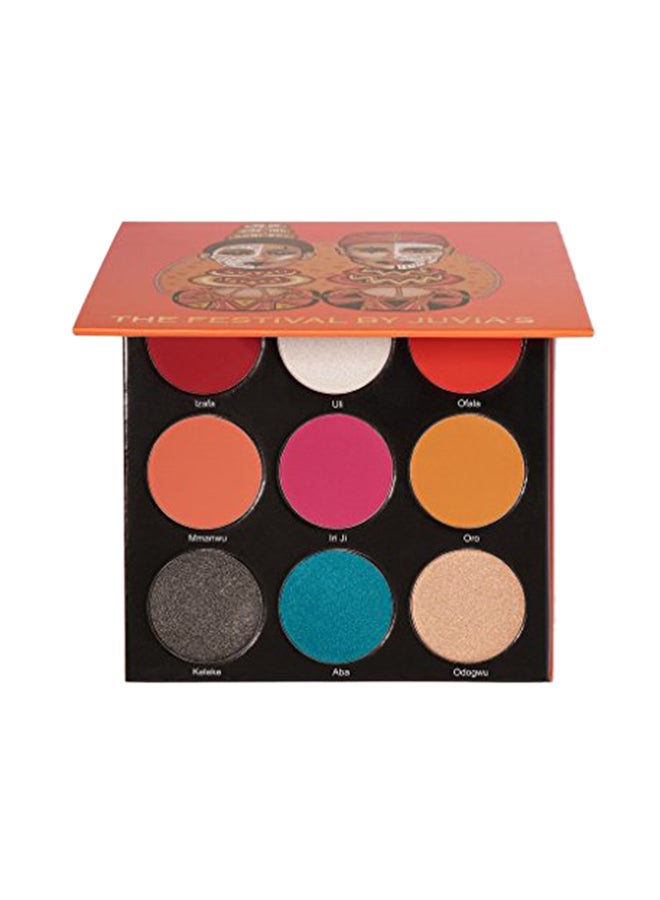 Juvia's Place - The Festival Eyeshadow Palette Daria/Brick - Image 1