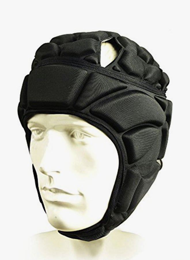COOLOMG Men's Sport Goalkeeper Adjustable Soccer Goalie Helmet Head Protector Support 8.13x23.37inch - Image 2