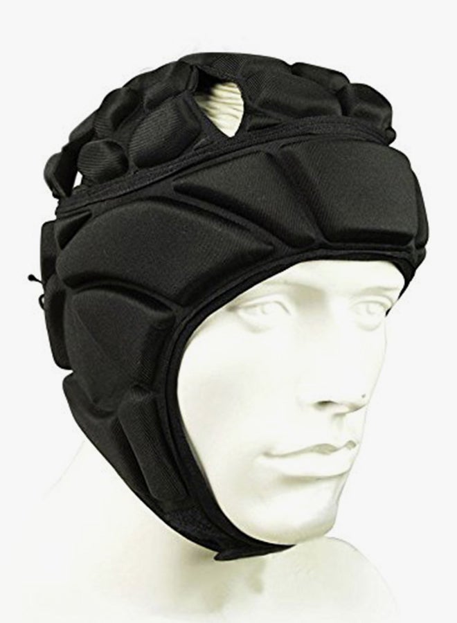 COOLOMG Men's Sport Goalkeeper Adjustable Soccer Goalie Helmet Head Protector Support 8.13x23.37inch - Image 4