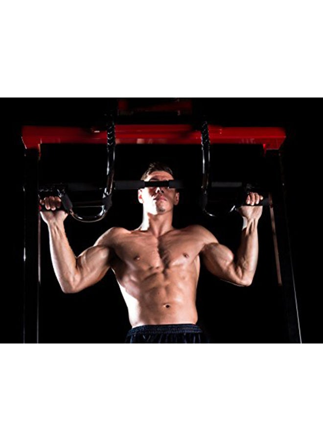 ProSource Multi-Grip Chin-Up/Pull-Up Bar, Heavy Duty Doorway Trainer for Home Gym 0.08x0.34inch - Image 2
