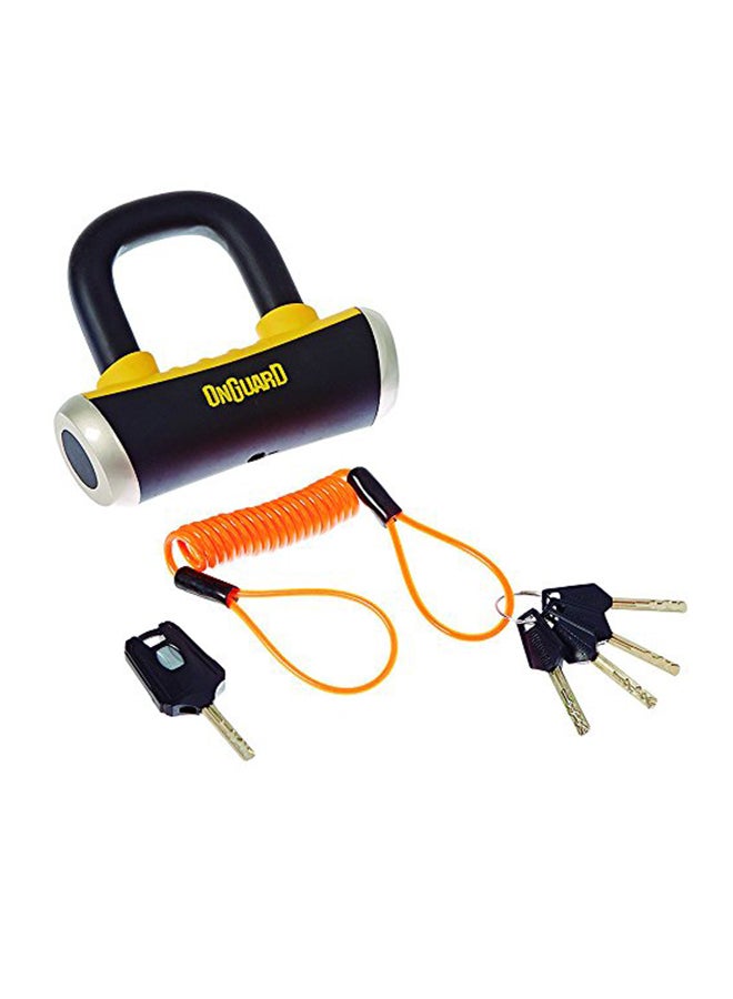 ONGUARD Boxer X4 Shackle Disc Lock 13x7.5x14inch - Image 1