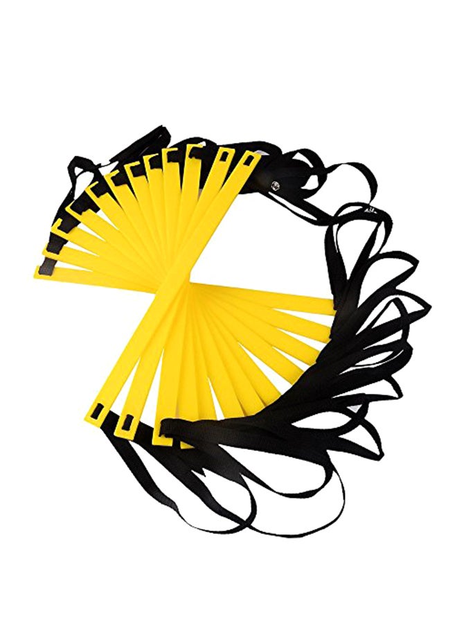 تينيتور سلم للتدريب على الحركة السريعة مكون من 12 درجة لكرة القدم 2.99999999694X16.99999998266X3.99999999592بوصة - Image 1