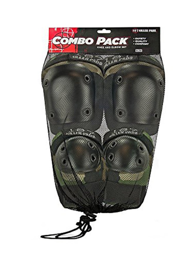 187 كيلر بادز طقم وسادات واقية للكوع والركبة 12.7X0X34.29بوصة