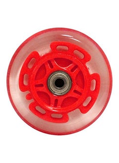 2-Piece LED Scooter Wheels with Abec9 Bearings for Razor Scooters Light Up 10.16x24x10.16inch