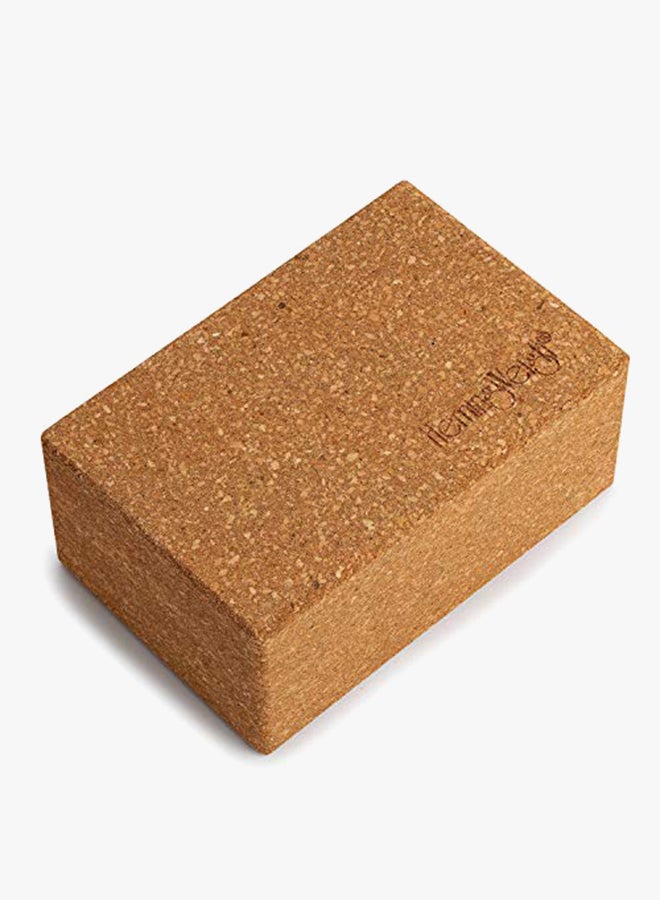 HemingWeigh - Set of 2 Cork Yoga Blocks 6.2x9.5x8.2inch - Image 1