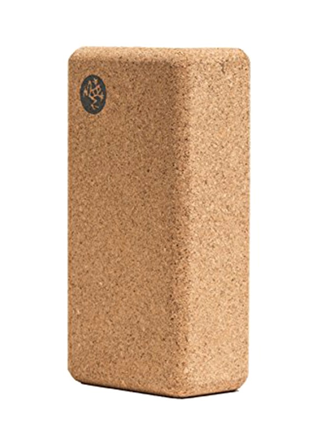 Manduka - Lean Cork Yoga Block 4x8.5x2.75inch - Image 1