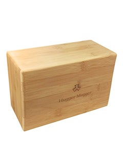 Bamboo Yoga Block 4x10x6inch