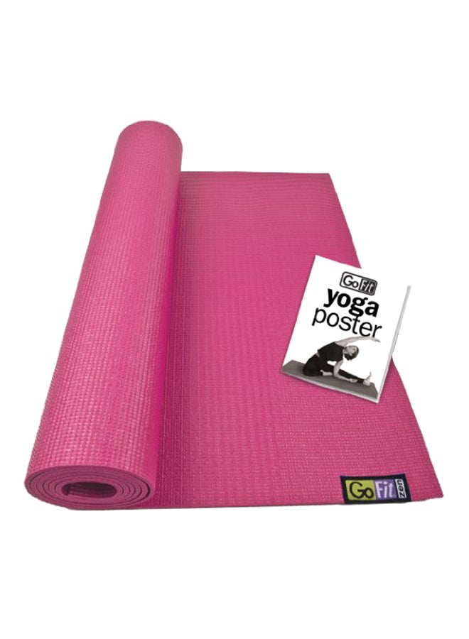 GoFit Non-Slip Yoga Mat 4.6X68X24inch  - Image 1