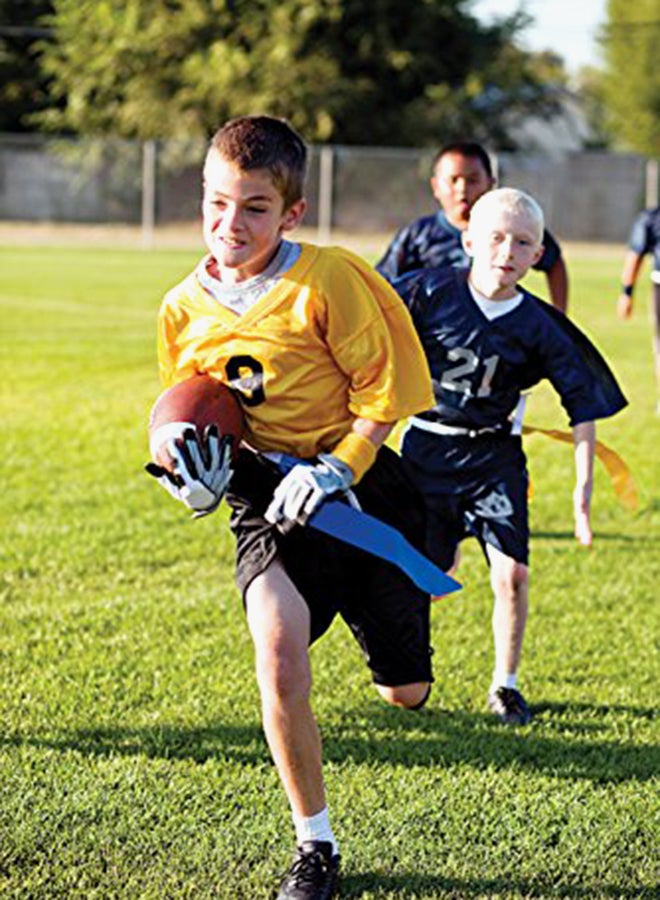 10-Man Flag Football Deluxe Set With Flags And Cones 2X10X7inch
