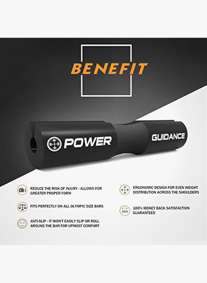 POWER GUIDANCE - Barbell Squat Pad - Neck And Shoulder Protective Pad 3.5X17X3.5inch - Image 1