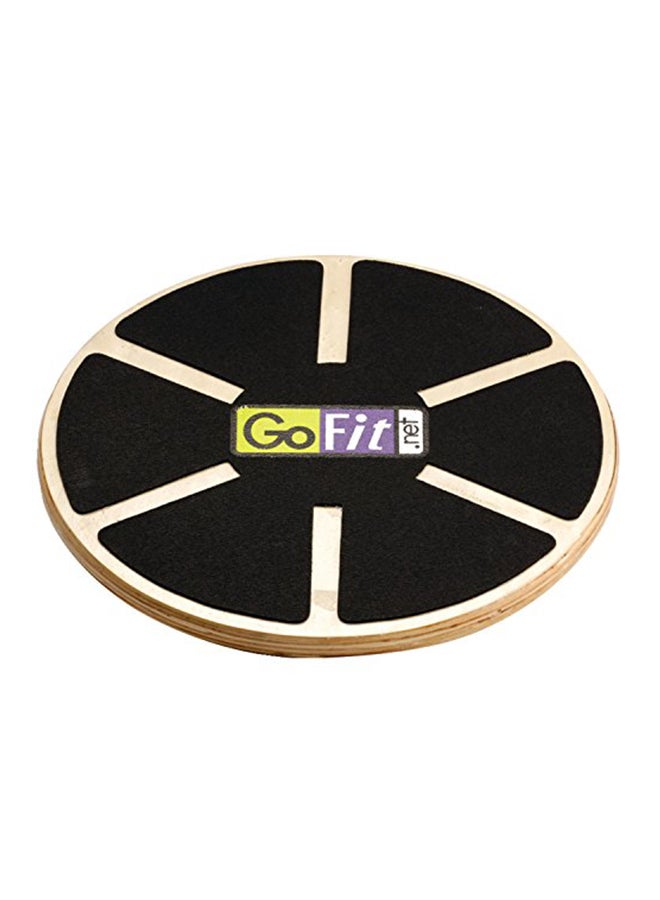 GoFit Plastic Round Wobble Balance Board 4X16X16inch  - Image 1