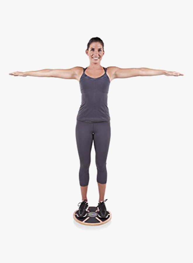 GoFit Plastic Round Wobble Balance Board 4X16X16inch  - Image 3