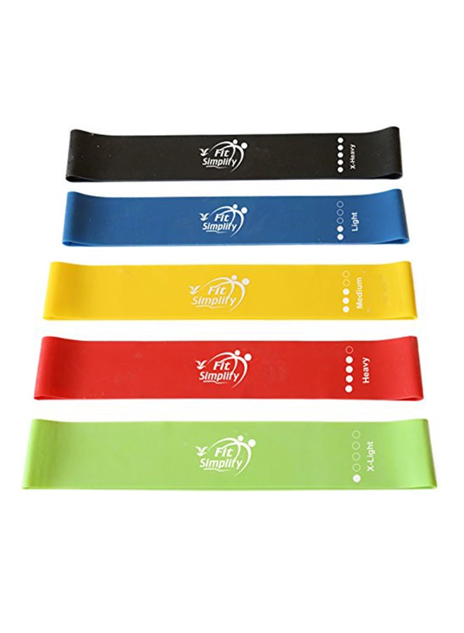 Fit Simplify Resistance Loop Exercise Bands 2.9527559025X6.1023621985X1.3779527545inch - Image 1