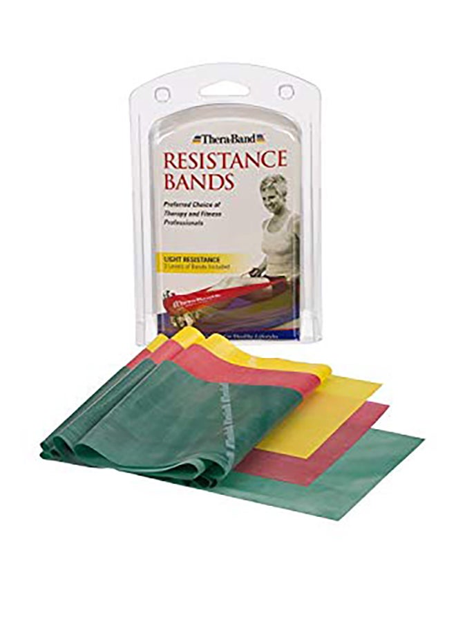 TheraBand Resistance Band Set 2X60X5inch - Image 2