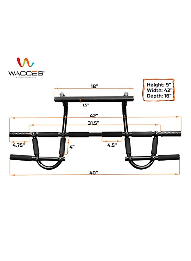 Chin Up Pull Up Bars And Resistance Bands 4.8X21.8X10.5inch
