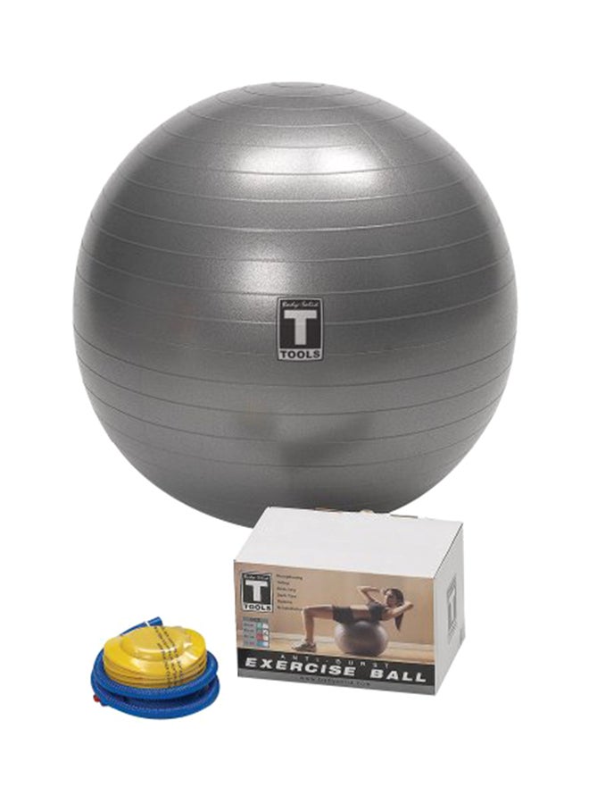 Body Solid Tools Exercise Ball 6X9X6inch - Image 1