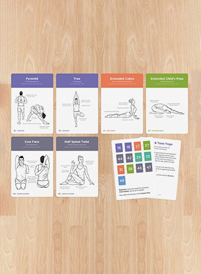 WorkoutLabs Visual Study Class Sequencing And Practice Guide With Essential Poses 3.7401574765X4.9999999949X0.787401574inch - Image 2