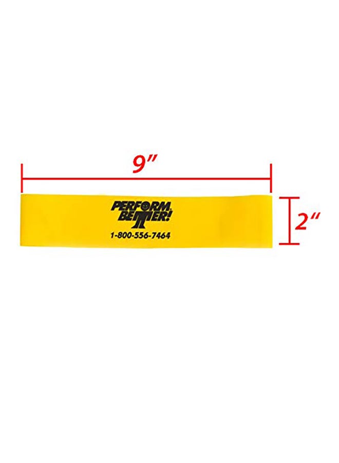 Perform Better 4-Piece Exercise Mini Band 0.7X9.2X2inch - Image 2