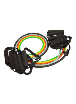 5-Piece Premium Latex Resistance Exercise Bands 4.02X12.01X5.98inch - v1551357736/N21468037A_1