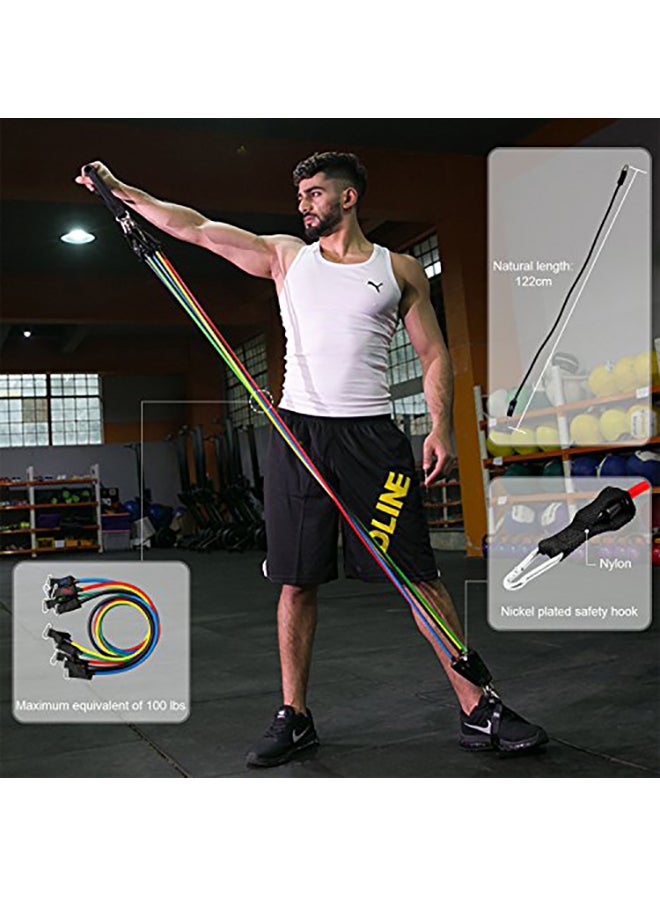 Chanvoo Resistance Bands Set With Handles 2 x 11 x 8inch - Image 3