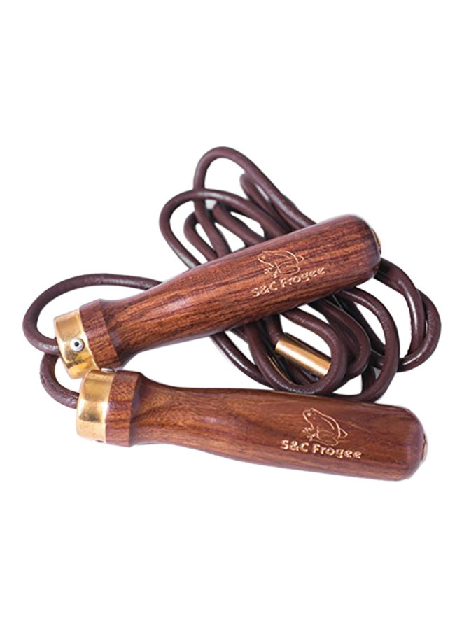 Generic - S And C Frogee Jump Rope With Wooden Handles - Image 1