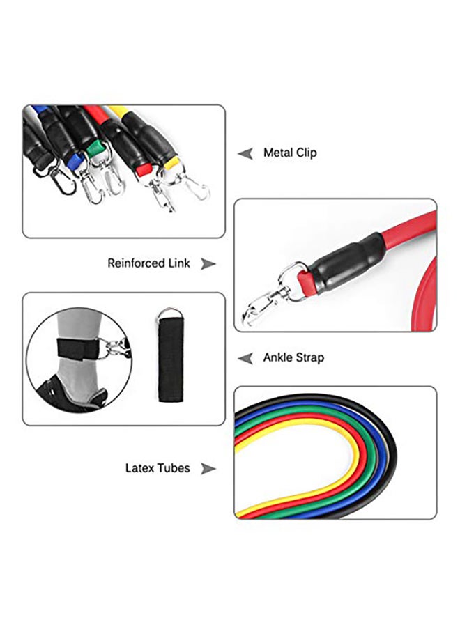 Resistance Band Set 7.09X7.87X1.97inch