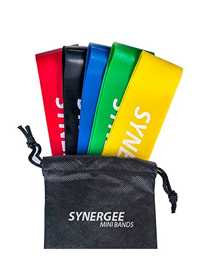 iheartsynergee - Mini Band Resistance Band Loop Exercise Bands 0.7X10.1X0.7inch - Image 1