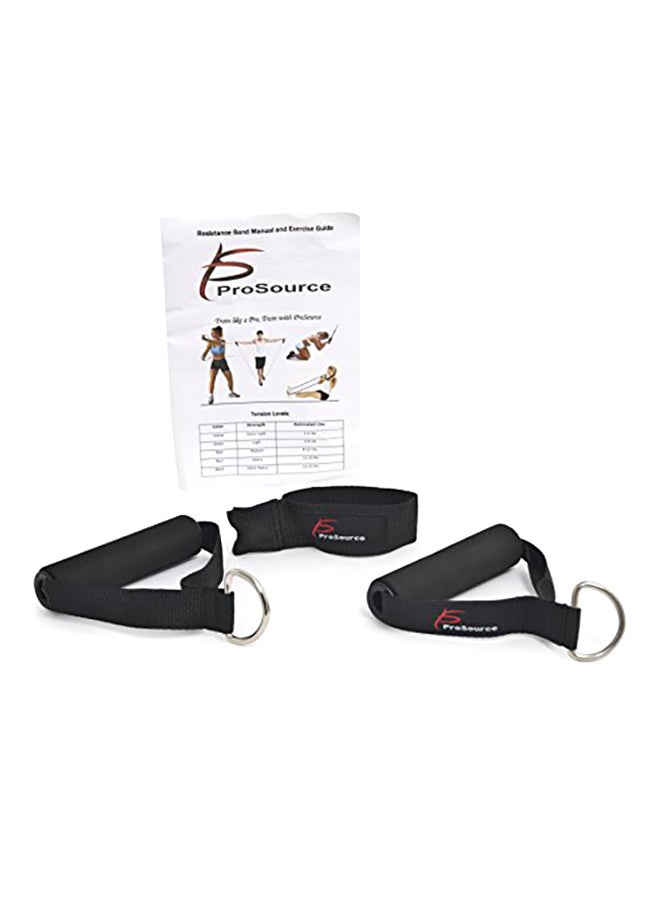 ProSource Stackable Exercise Resistance Band Tube Cords 0.03149606296X0.01181102361X0.02362204722inch - Image 2