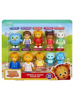 Daniel Tiger's Neighborhood 10-Piece Friends And Family Figure Set  - Image 3
