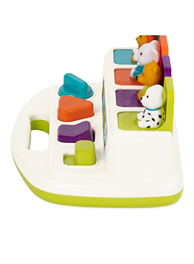 باتات لعبة الحيوانات المنبثقة ودفعها وترتيب الألوان - بطاط - بوب-أب بالز للأطفال فوق الـ 18 شهراً - Image 2