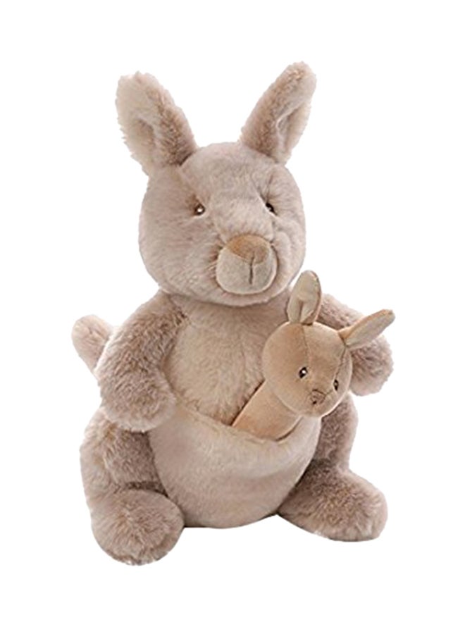 Baby Oh So Soft Kangaroo Stuffed Animal and Plush Rattle Combo - v1551358041/N21542329A_1