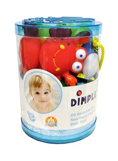 Set Of 20 Floating Bath Toys