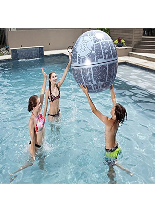 SwimWays - Star Wars Death Star Xxl Light-Up Beach Ball - Image 1