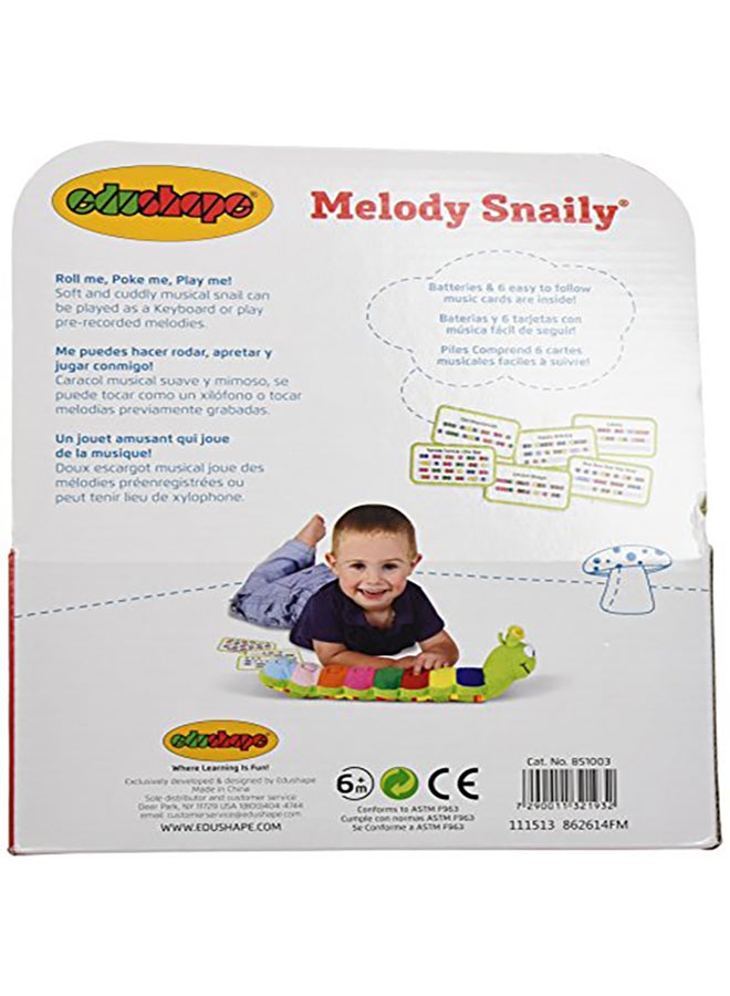 Edushape - Melody Snaily Stuffed Toy - Image 1