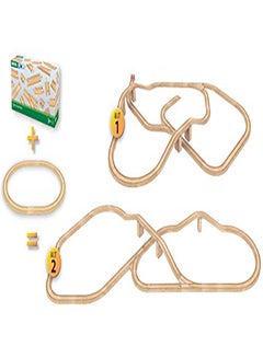 Brio BRIO 33772 Special Track Pack | 50 Pieces of Wooden Tracks and Train Accessories for Kids Age 3 and Up  - Image 3