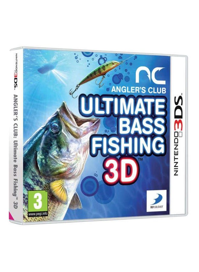 دي ثري بابليشر لعبة Ultimate Bass Fishing ثلاثية الأبعاد (إصدار عالمي) - نينتندو 3DS - Image 1
