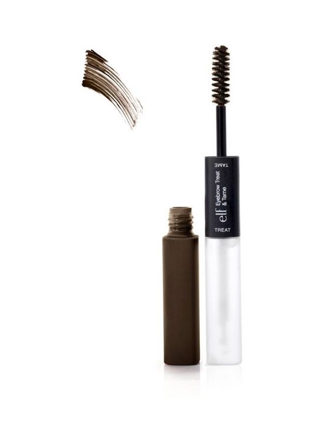 elf Eyebrows Treat And Tame Mascara Brown - Image 2