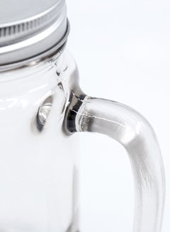 LOUD UNIVERSE Glass This Lama Does Not Want Your Drama Friends Mason Jar With Straw Clear  - Image 3