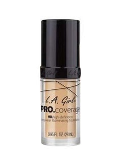 LA Girl Pro Coverage Illuminating Liquid Foundation GLM642 Fair 