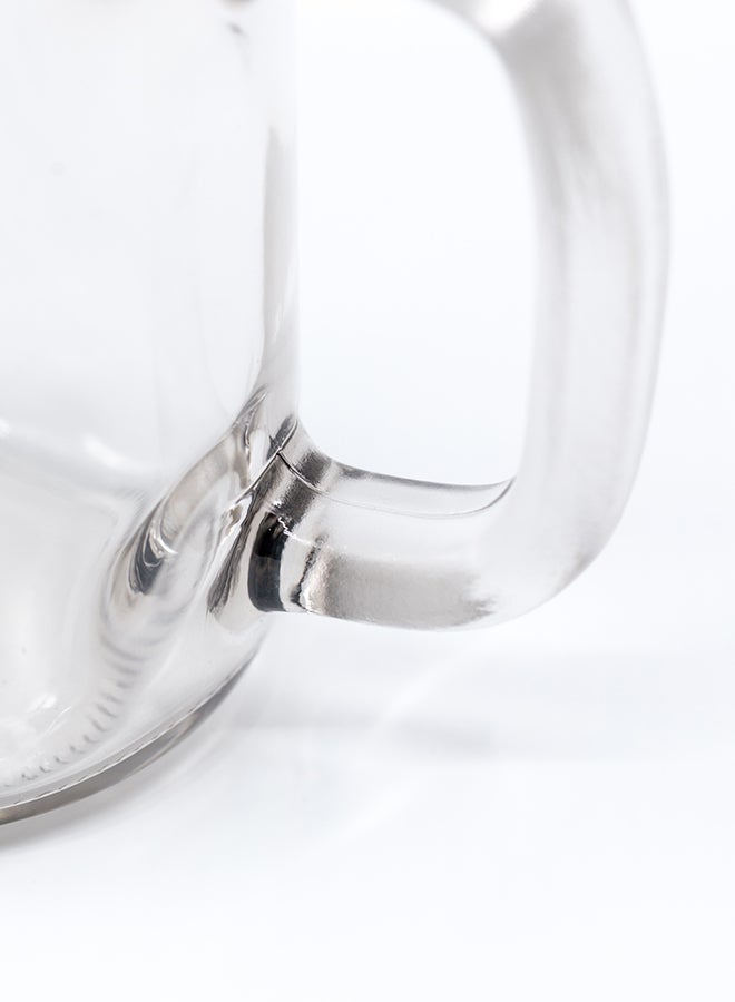 LOUD UNIVERSE - Glass If We Could Only Turn Back Time Wish Mason Jar With Straw Clear - Image 1