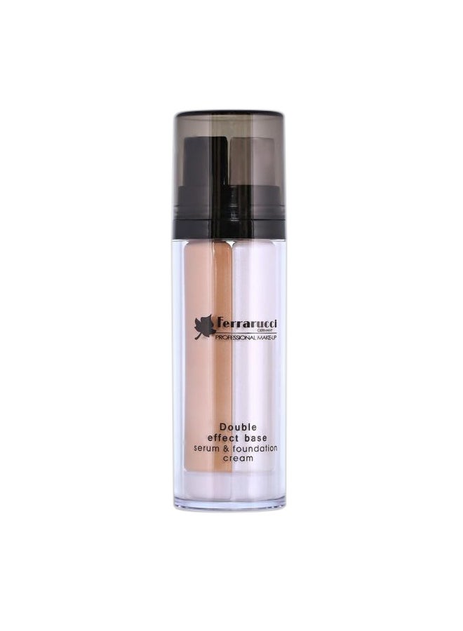 Ferrarucci Double Effect Base Serum And Foundation Cream FDF01 White And Beige  - Image 1