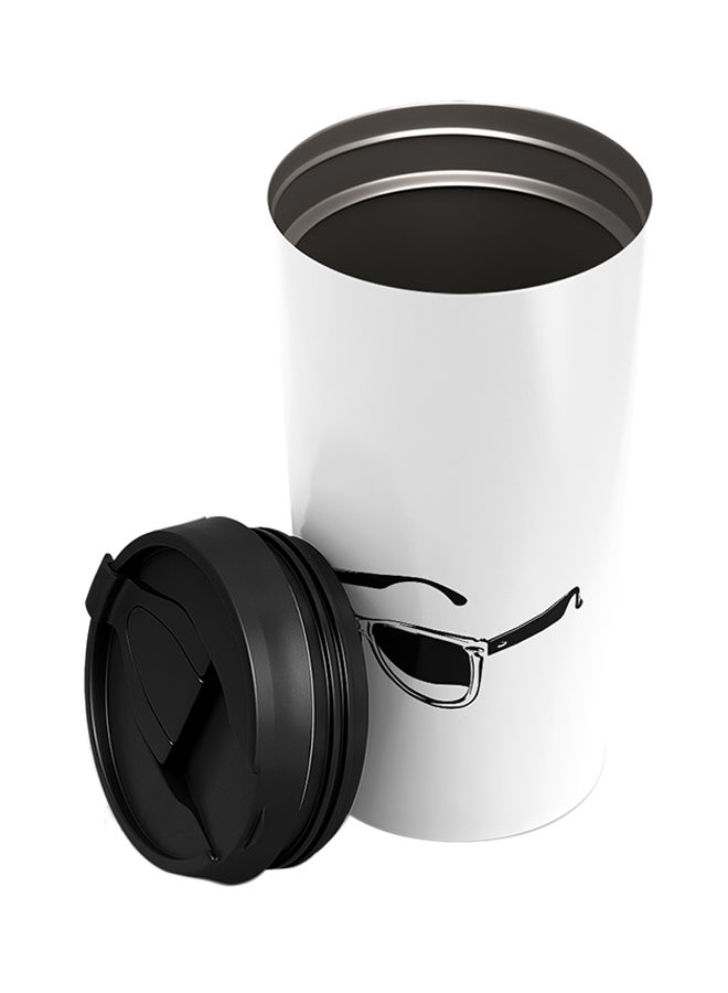LOUD UNIVERSE Stainless Steel Beach Summer Shades Tumbler White 15cm  - Image 2