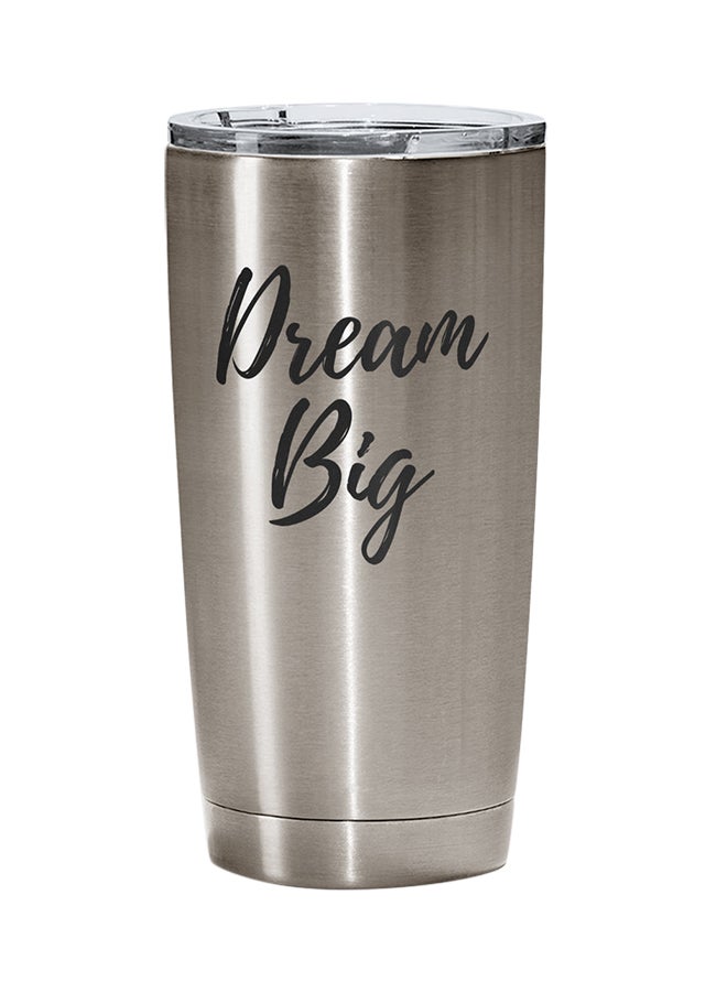 LOUD UNIVERSE Stainless Steel Dream Big Dreamers Tumbler Silver 15cm  - Image 1
