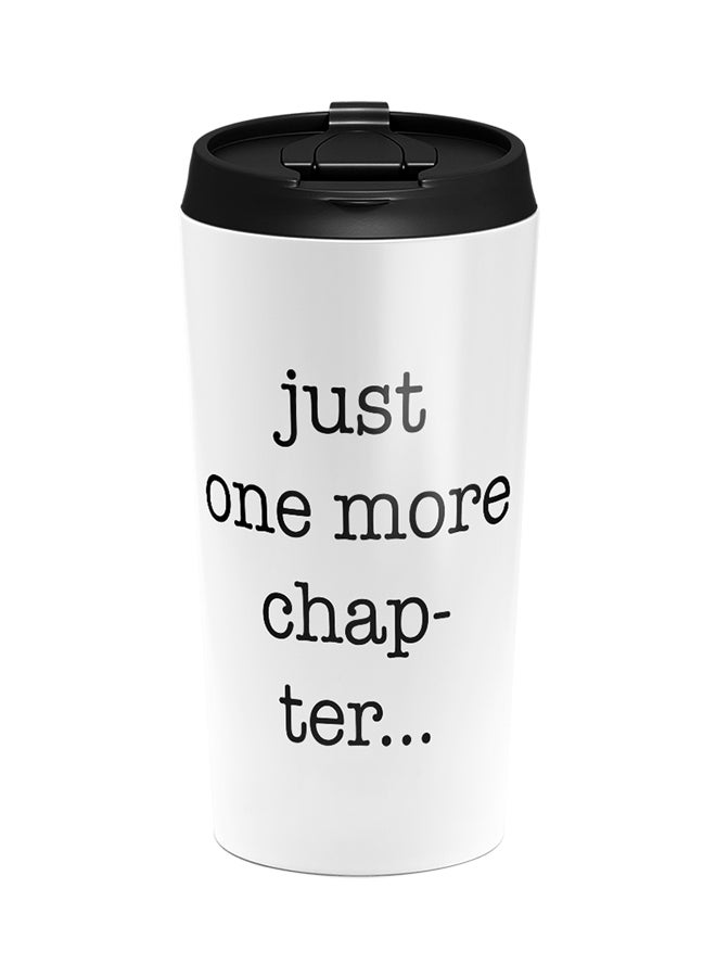 LOUD UNIVERSE Stainless Steel Just One More Chapter Tumbler White 15cm  - Image 1