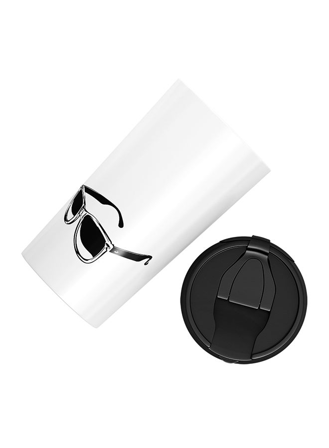 LOUD UNIVERSE Stainless Steel Beach Summer Shades Tumbler White 15cm  - Image 3