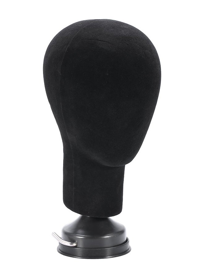 Generic - Mannequin Model Head Wig Display Stand Black 50cm - Image 1
