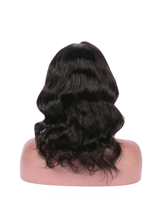 Generic Short Wavy Lace Front Wig Black 12inch  - Image 2