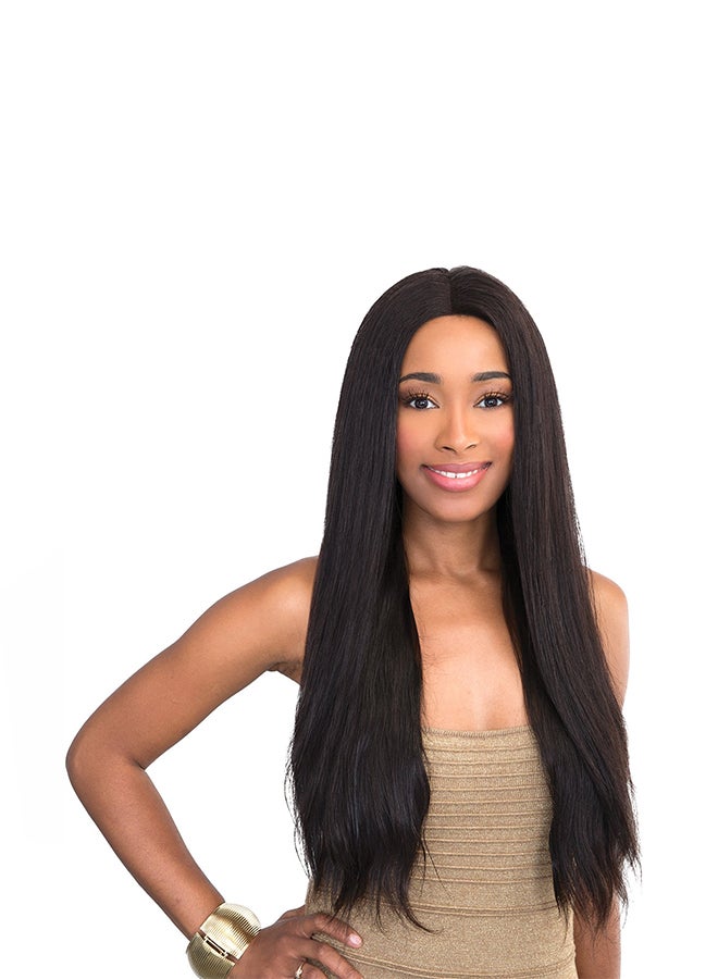 Long Wavy Lace Front Wig Natural 18inch - Image 2